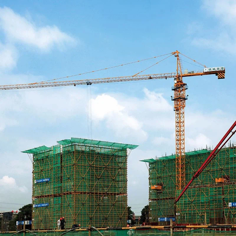 65m বুম দৈর্ঘ্য হ্যামারহেড টাওয়ার ক্রেন